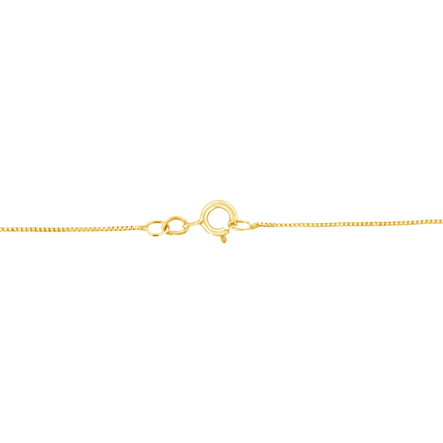 Collier Pendentif Cœur en Diamant Plaqué Or Jaune 10k en Argent Sterling - 18"