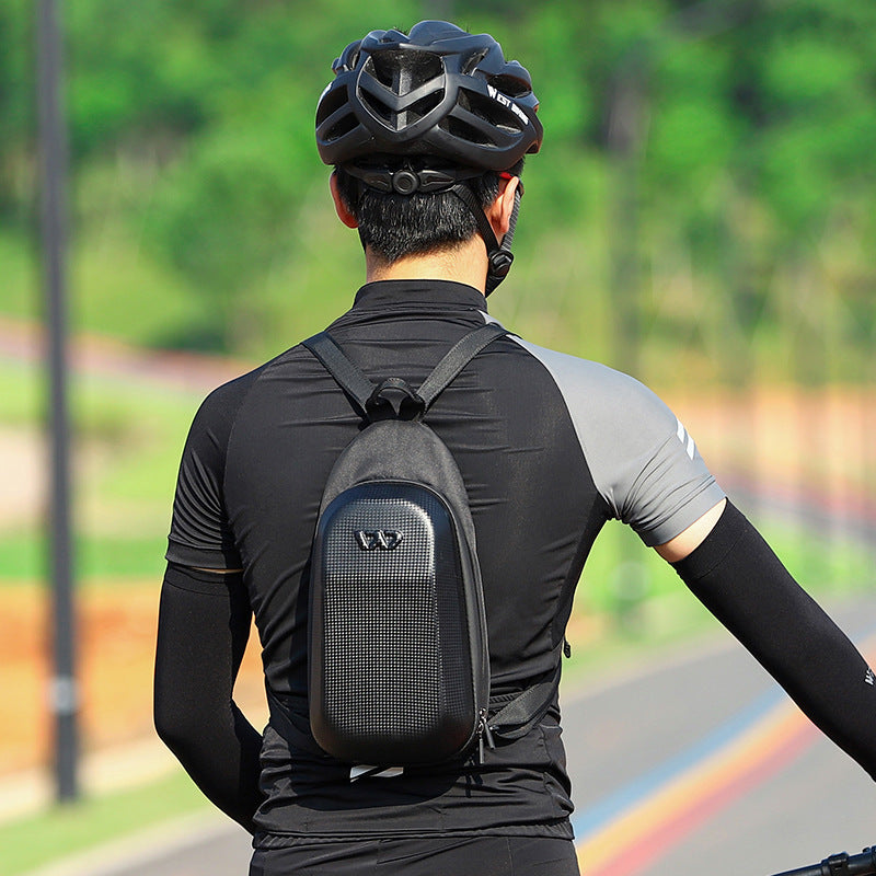 Bolsa de Manillar de Bicicleta Premium de Carcasa Dura