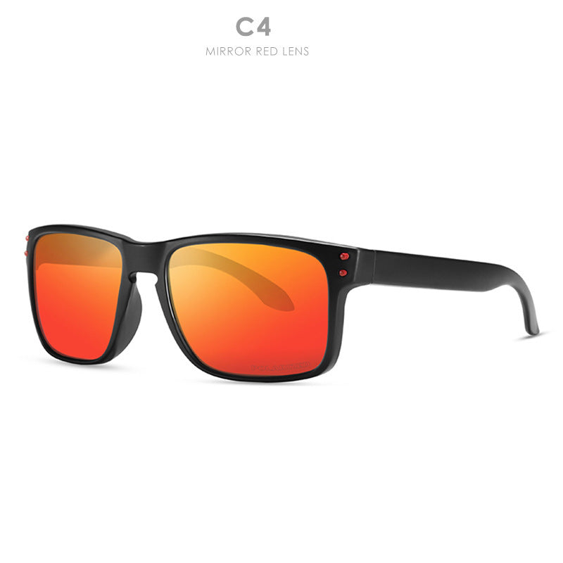 Square Sports Sunglasses for Men and Women - Multi-Color