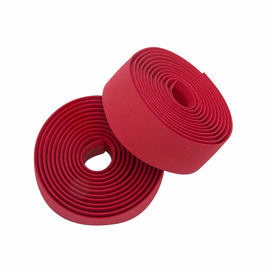 Cinta de manillar de corcho Comfort de Planet Bike - Rojo