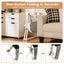 Chaise haute compacte facile à nettoyer avec plateau réglable - Gris