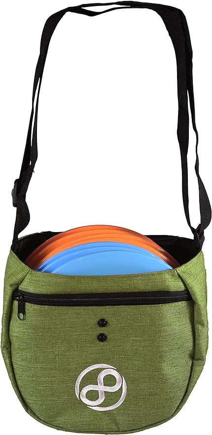 Infinite Discs Easy Disc Golf Bag - Holds 8-10 Discs