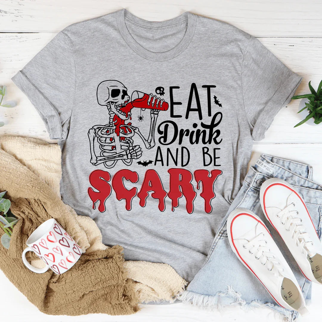 Eat Drink And Be Scary Tee - Korvel