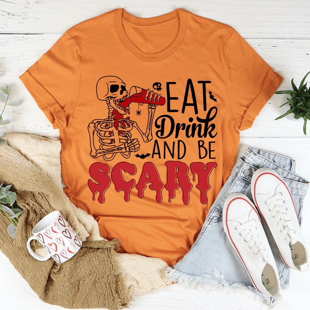 Eat Drink And Be Scary Tee - Korvel