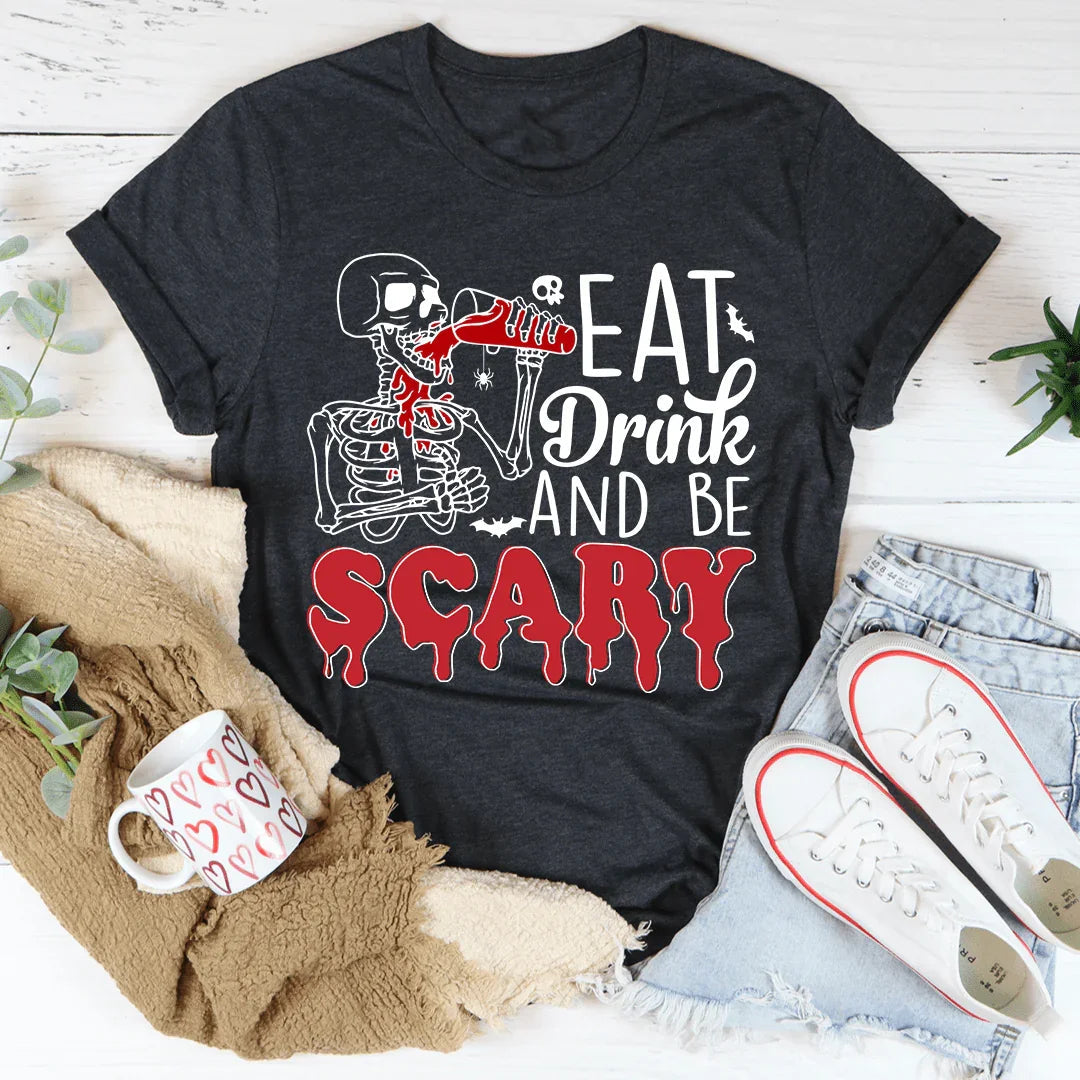 Eat Drink And Be Scary Tee - Korvel