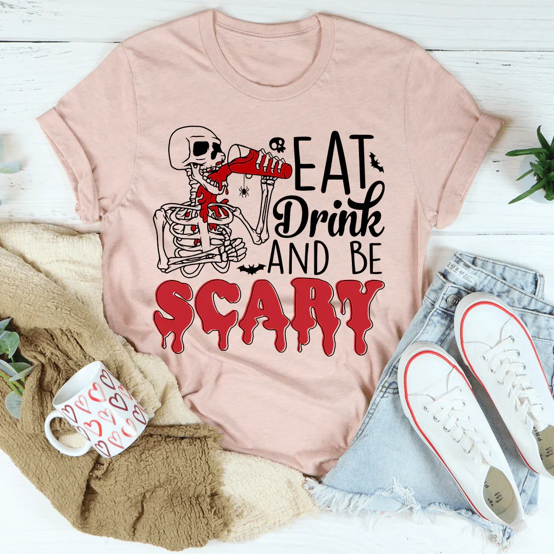 Eat Drink And Be Scary Tee - Korvel