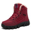 910 Lace-up Anti-slip Couple Snow Boots