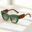 Lunettes de soleil élégantes à couleurs contrastées pour toutes les occasions