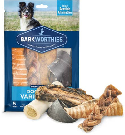 Paquete de Variedad Mediana de Barkworthies para Perros