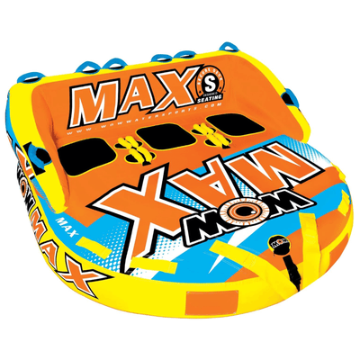 WOW Max Inflatable Towable Tube for 3 Riders
