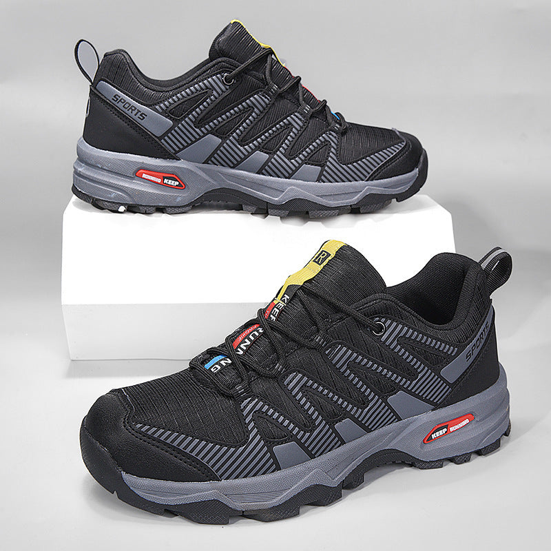 Zapatos deportivos casuales de moda para hombres de tallas grandes para actividades al aire libre