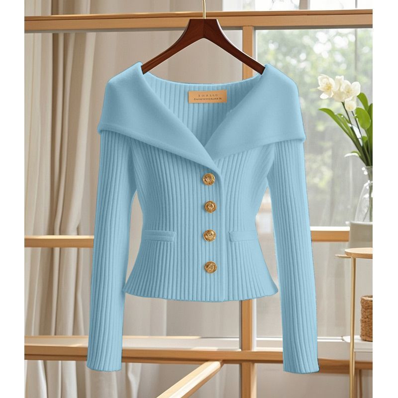 Elegant Loose-Fit Sweater for Effortless Style