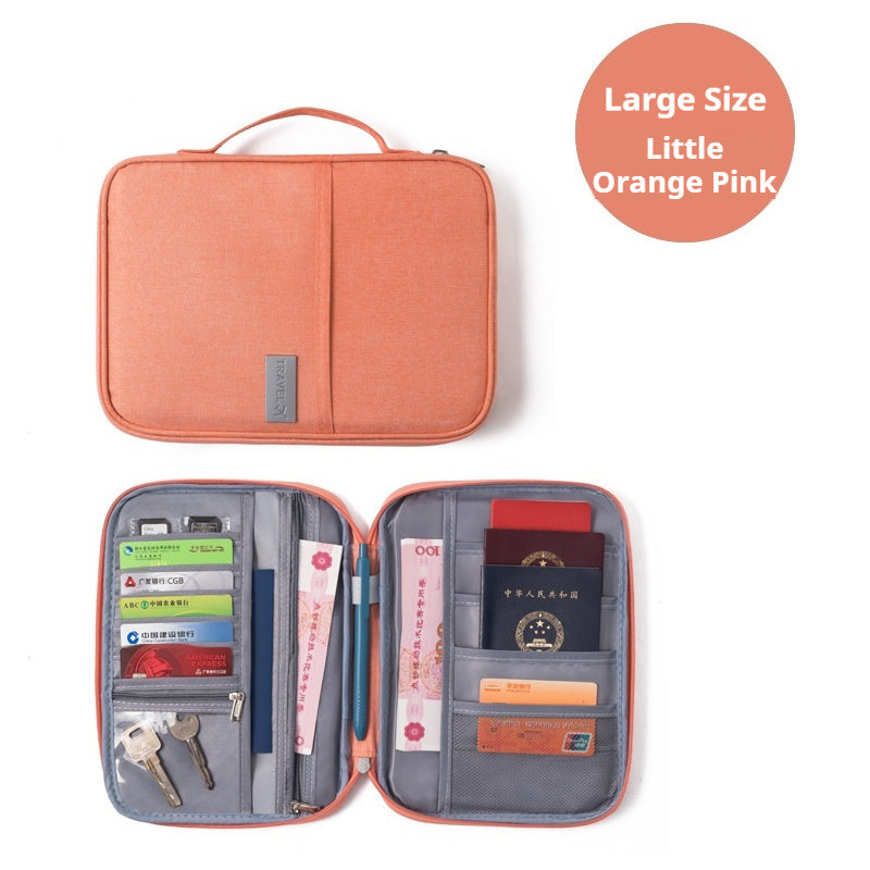 Portable Waterproof Travel Card Bag