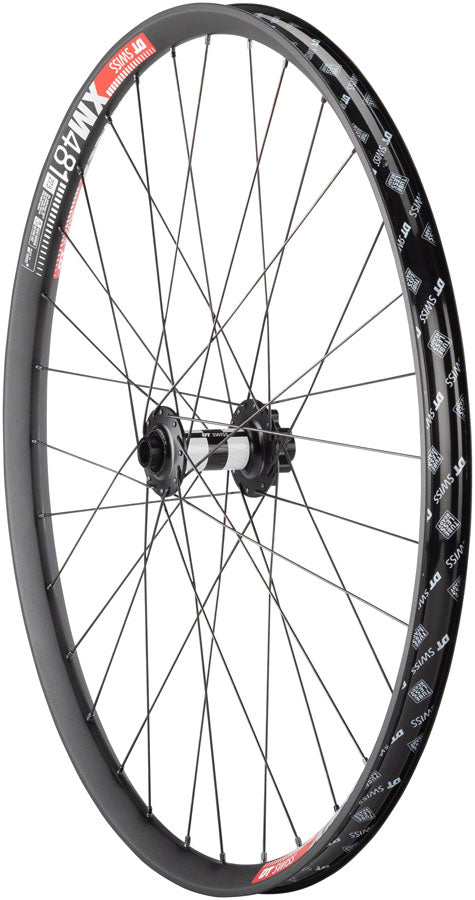 Rueda Delantera DT Swiss 350/DT XM481 - 27.5" 15 x 110mm 6-Bolt Negra