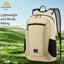 AZELA Lightweight Hiking Backpack, White Outdoor Travel Daypack With Multiple Pockets, Breathable Mesh Straps, Durable Casual Backpack For Men Women Camping Trekking - Korvel