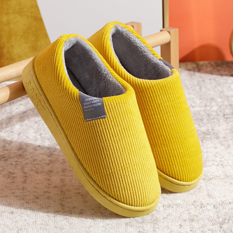 Chaussons Douillets en Peluche pour Femmes - Chaleur Hivernale