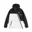 Color Matching Oblique Zipper Windproof Jacket