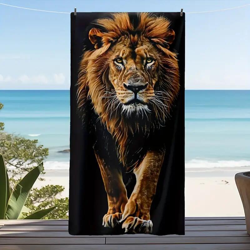 Toalla de Playa de Microfibra Creativa para Máximo Confort