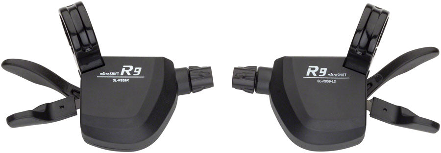 Conjunto de Cambiadores microSHIFT R9 - 9 Velocidades Compatible con Shimano Doble
