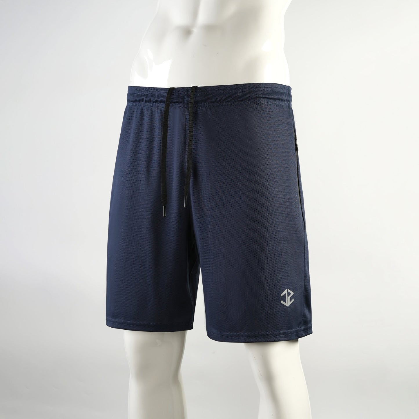 Men's Casual Quick-Drying Jogger Shorts with Zipper Pockets
