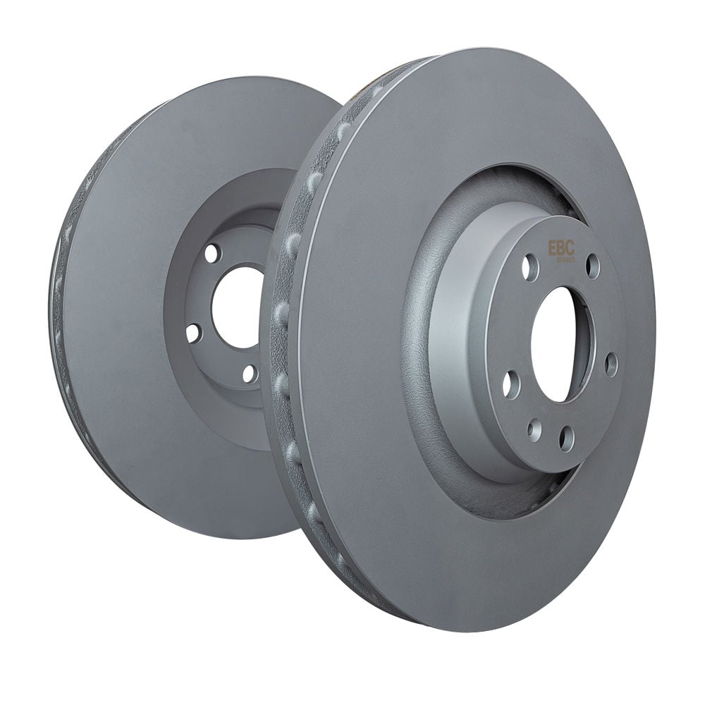 EBC Brakes RK7512 - Ultimax OE Style Premium Vented Front Disc Brake Rotors, 2-Wheel Set - Korvel