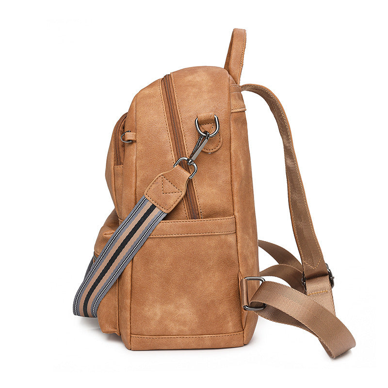 Lightweight Girls' Travel Backpack - Retro Design & Large Capacity