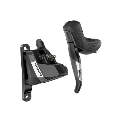 Freno de disco hidráulico SRAM Apex D1 Road delantero de montaje plano - Negro