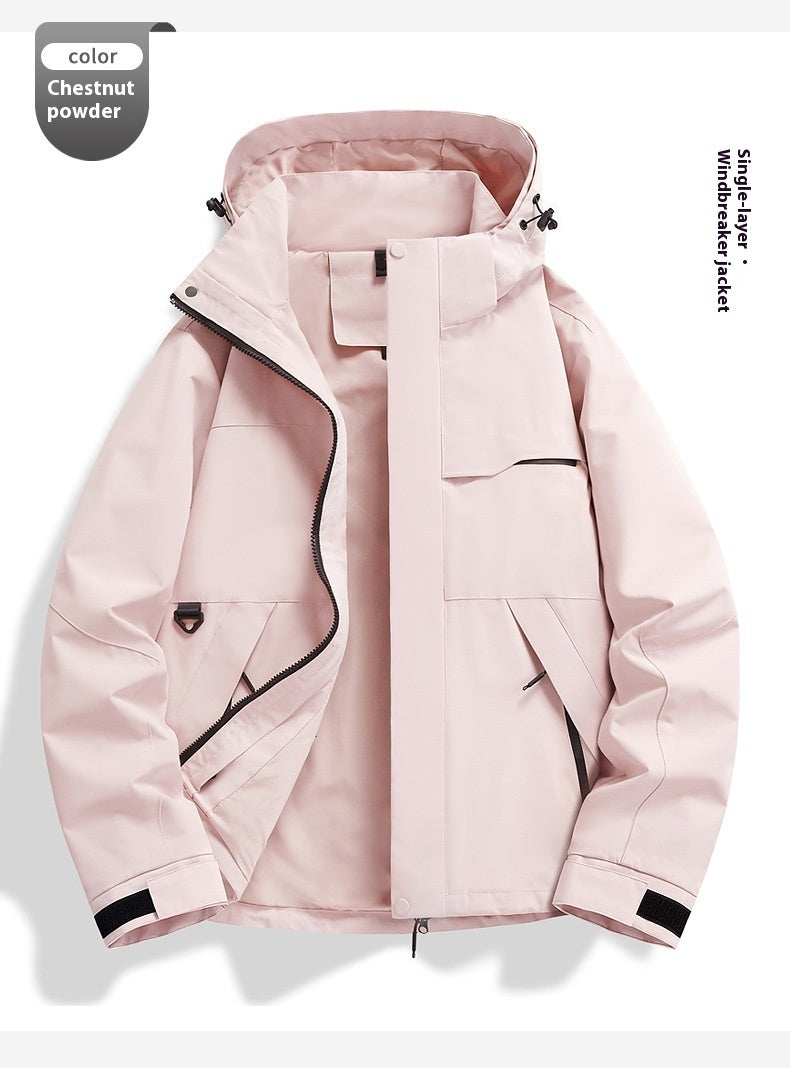 Veste Shell Impermeable et Coupe-Vent Premium pour Activités de Plein Air