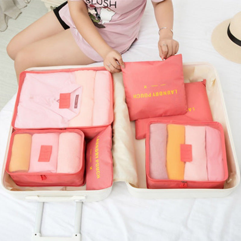 Travel Six-Piece Large Capacity Storage Bag Set