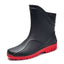 Men's Mid-Tube Waterproof Outdoor Boots
