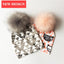 Luxury Cartoon Print Cotton Beanie Hat for Kids