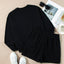 Conjunto de Top de Manga Larga con Cuello Redondo y Pantalones Cortos MERRY con Lentejuelas