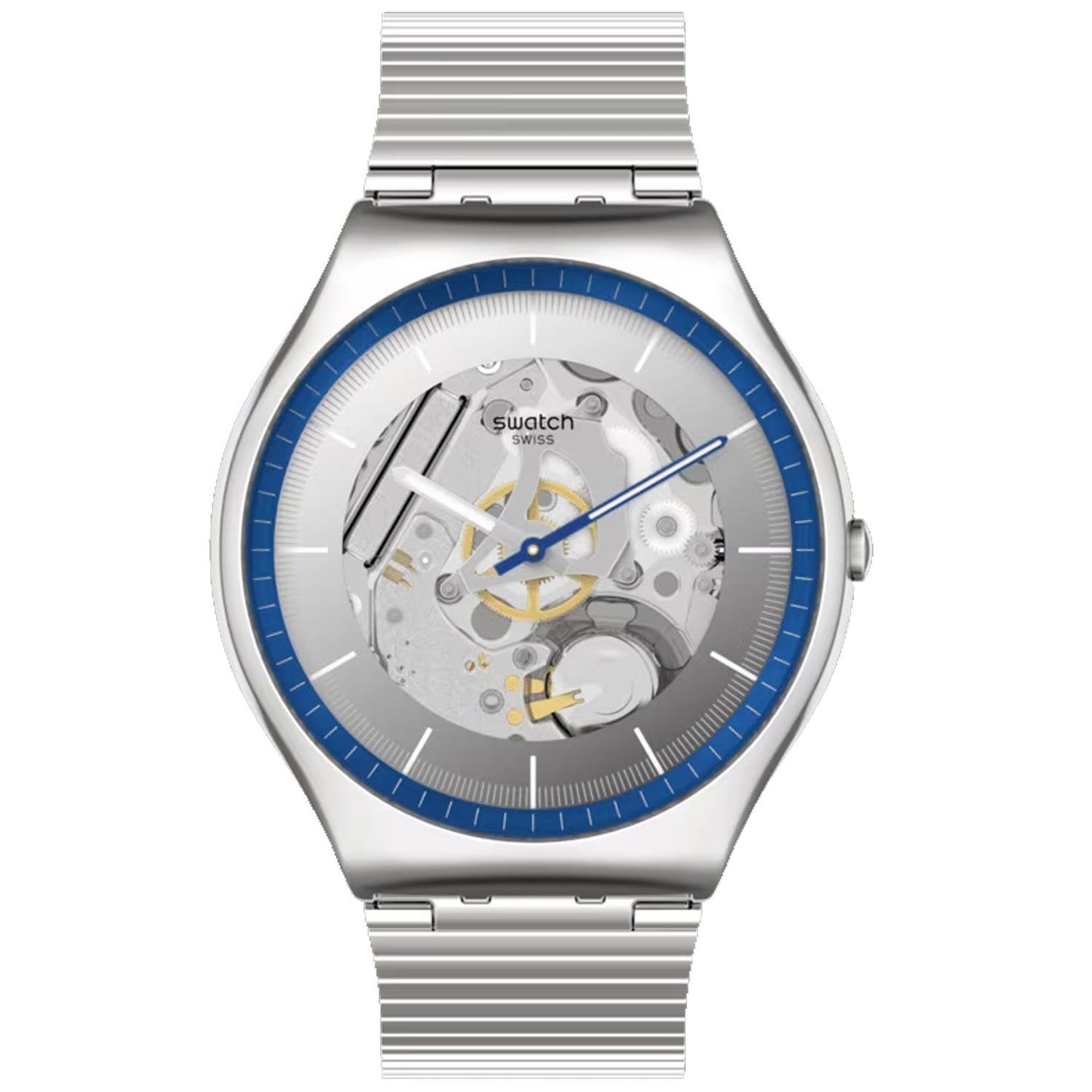 Swatch Men's Skin Monthly Drops Ringing in Blue Watch