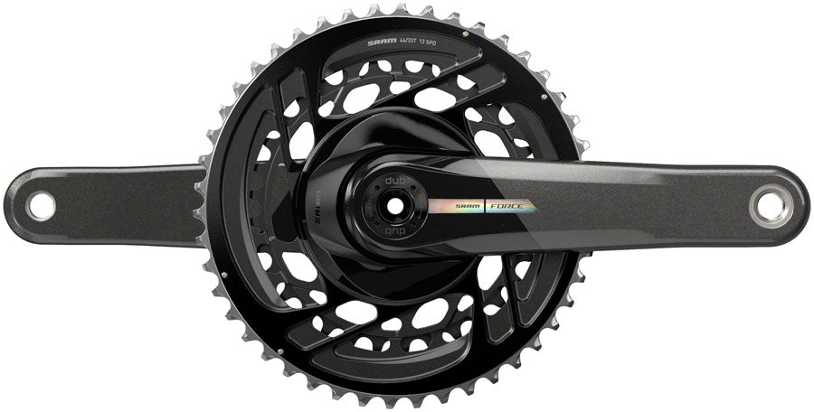 Manivelle SRAM Force - 167,5 mm 2x 12 vitesses Gris irisé