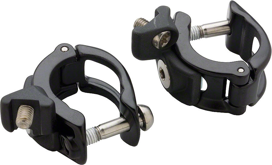 SRAM MatchMaker X Cockpit Clamp - Negro con Tornillos de Titanio