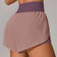 Shorts Actifs Taille Haute avec Poches