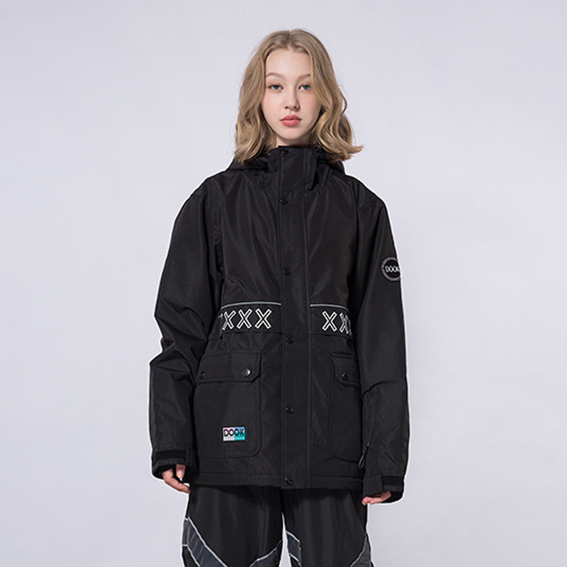 Premium Waterproof and Warm Double-board Ski Jacket
