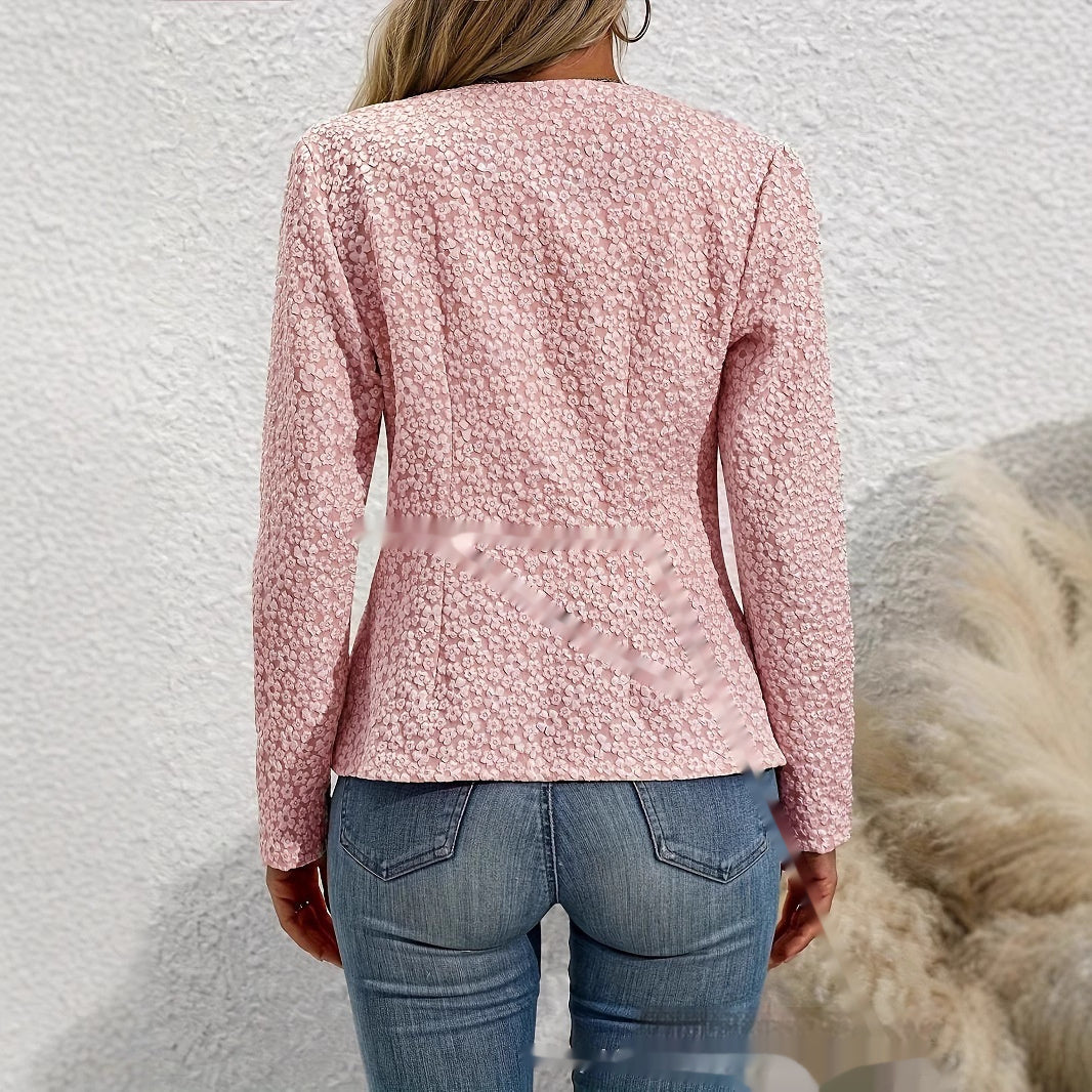 Manteau court chic de style français pour femmes