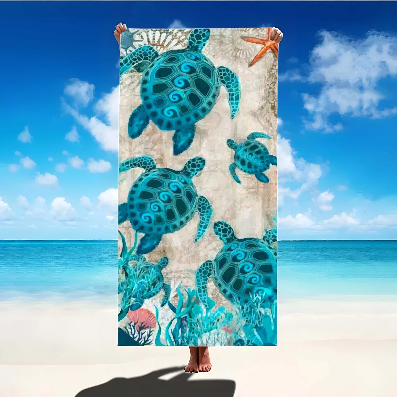 Quick-Drying Microfiber Beach Towel