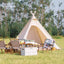 Premium Pyramid Tent - Rainproof Oxford Cloth Canopy