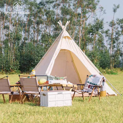 Premium Pyramid Tent - Rainproof Oxford Cloth Canopy