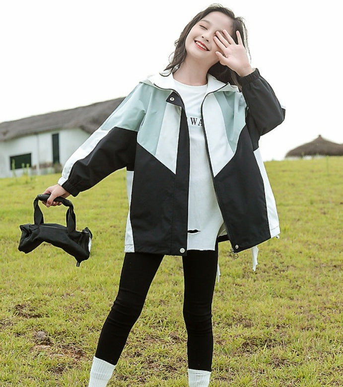 Children's Spring Trench Coat - Stylish & Comfortable