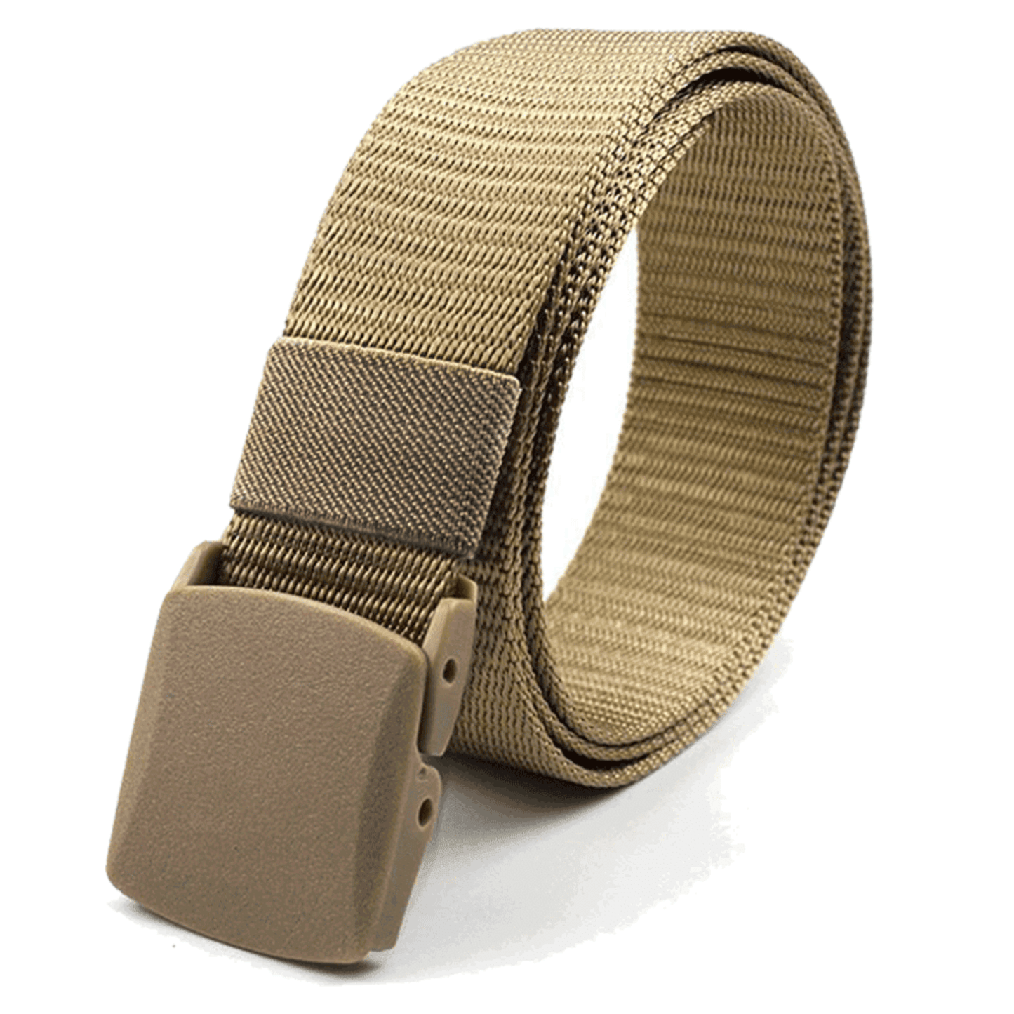 Cinturón Táctico Ajustable de Nylon XGear con Hebilla de Plástico