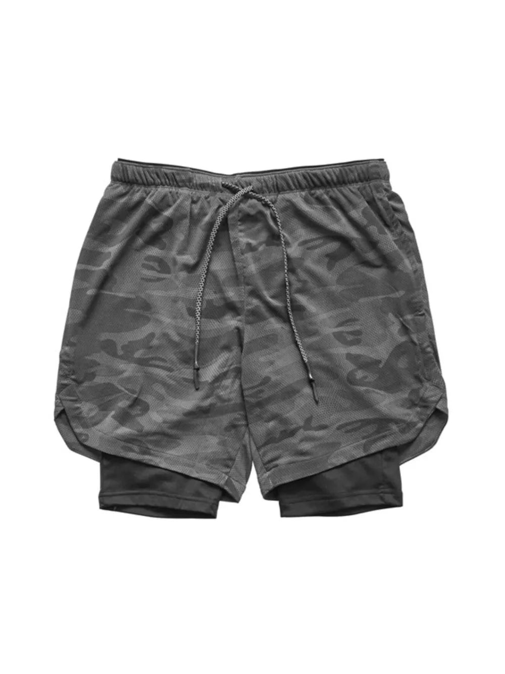 Men's Plus Size Drawstring Jogger Shorts
