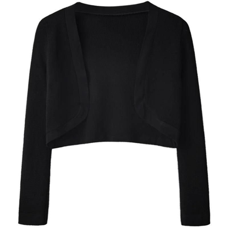 Petite Short Coat Blouse - Elegant Outerwear