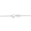 .925 Sterling Silver Cross Pendant Necklace with Diamonds