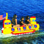 Balsa de remolque WOW Sports Submarine para 3 personas