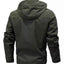 Men's Plus Size Hooded Windproof Coat