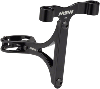 MSW Seltzer Mount - CO2 and Bottle Cage Holder, Black
