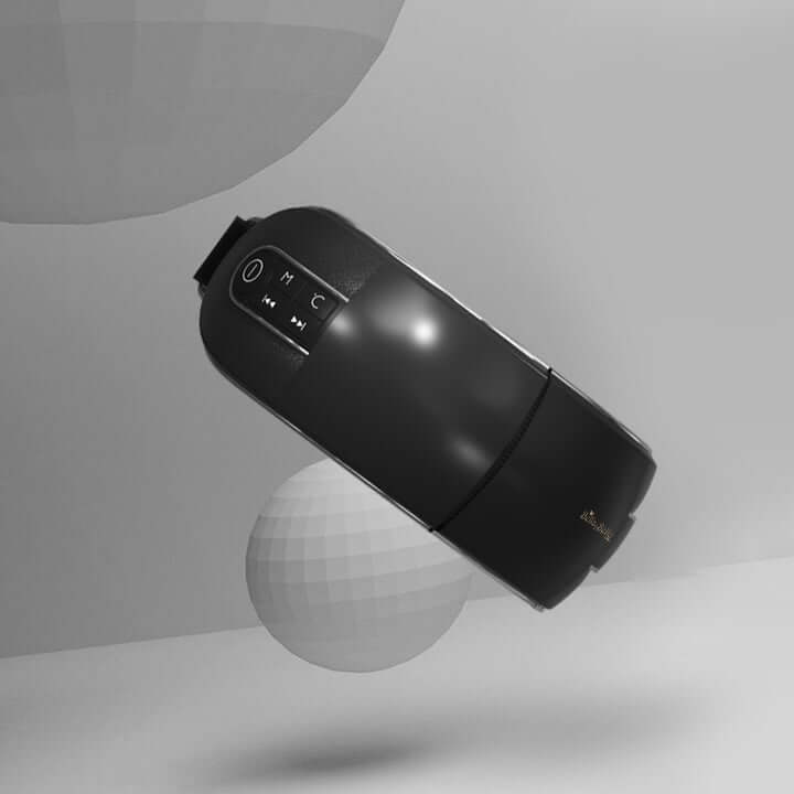 Bella2Bello Massager Oculaire Électrique Bluetooth 3D - Noir